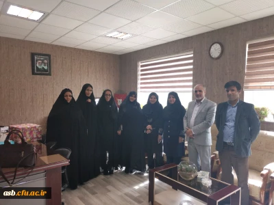 تبریک روز زن به همکاران و اساتید توسط سرپرست پردیس امام سجاد(ع)