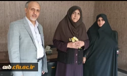 تبریک روز زن به همکاران و اساتید توسط سرپرست پردیس امام سجاد(ع) 7