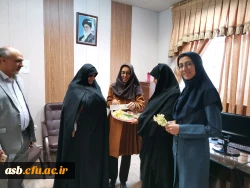 تبریک روز زن به همکاران و اساتید توسط سرپرست پردیس امام سجاد(ع) 10