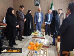 بازدید دکتر چناری مدیر امور مالی دانشگاه فرهنگیان از پردیس امام سجاد(ع) 2