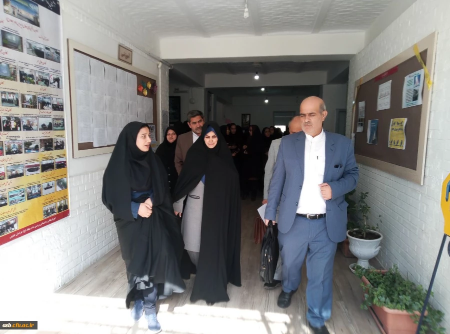 بازدید دکتر چناری مدیر امور مالی دانشگاه فرهنگیان از پردیس امام سجاد(ع) 3