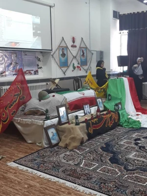 همکاری با مدارس آموزش و پرورش در برگزار ی یادواره شهدا فرهنگی 3