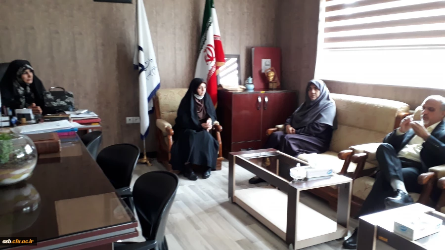 جلسه بابت برگزاری کلاس های مجازی دانشجو معلمان در پردیس امام سجاد (ع) 2