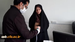 اجرای طرح غربال گری کرونا در پردیس امام سجاد (ع) 4