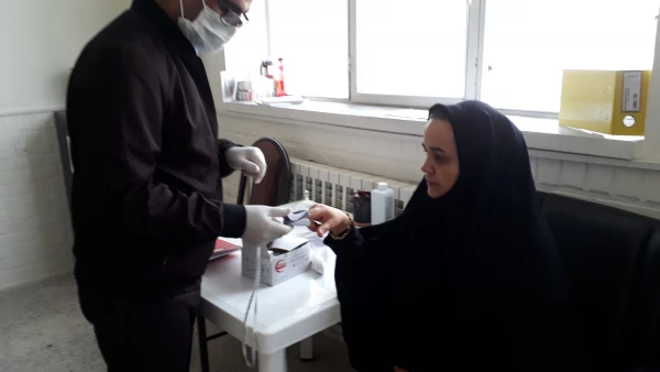 اجرای طرح غربال گری کرونا در پردیس امام سجاد (ع) 5