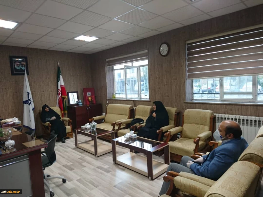 جلسه هماهنگی تاریخ برگزاری همایش منطقه ای جایگاه تربیت در شعر و ادب فارسی مورخ 26 فروردین 99