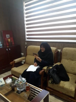 تماس تصویری ریاست پردیس و مسئولین آموزش با نمایندگان گروه ها در خصوص دغدغه های دانشجویی و آموزش مجازی 5