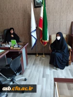 نشست ریاست پردیس با فرمانده بسیج دانشجویی 2