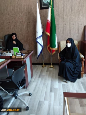 نشست ریاست پردیس با فرمانده بسیج دانشجویی