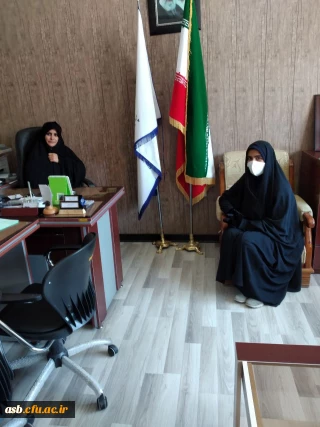 نشست ریاست پردیس با فرمانده بسیج دانشجویی