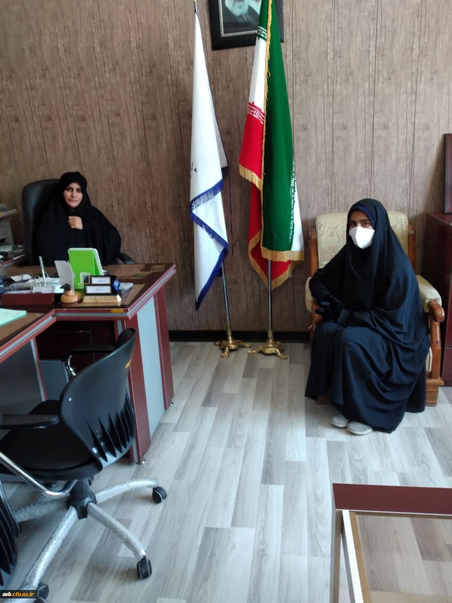 نشست ریاست پردیس با فرمانده بسیج دانشجویی 2