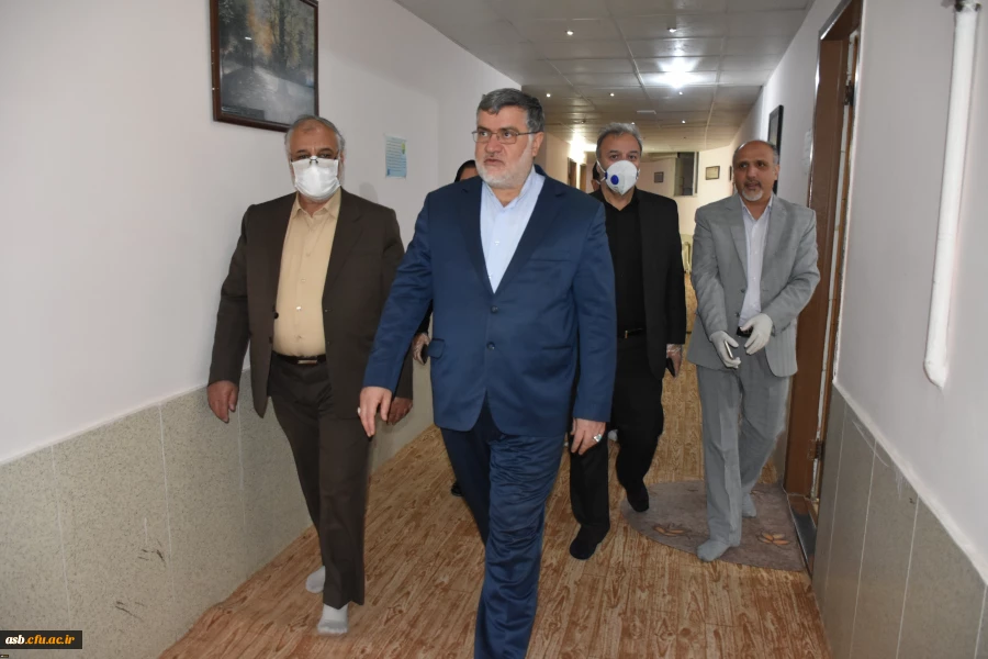 بازدید استاندار و معاون منابع انسانی از سراهای دانشجویی(خوابگاه ها)دانشگاه فرهنگیان استان
 2