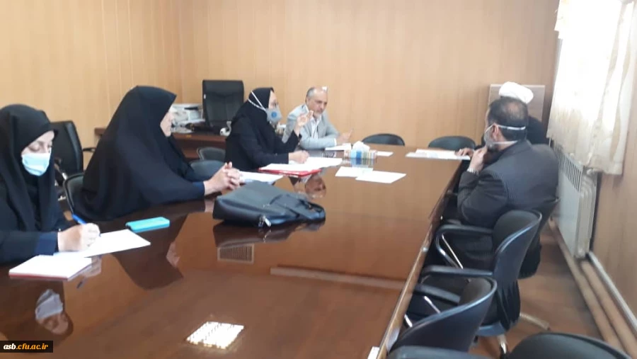 جلسه بررسی عملکرد مرکز مشاوره پردیس امام سجاد (ع) 2
