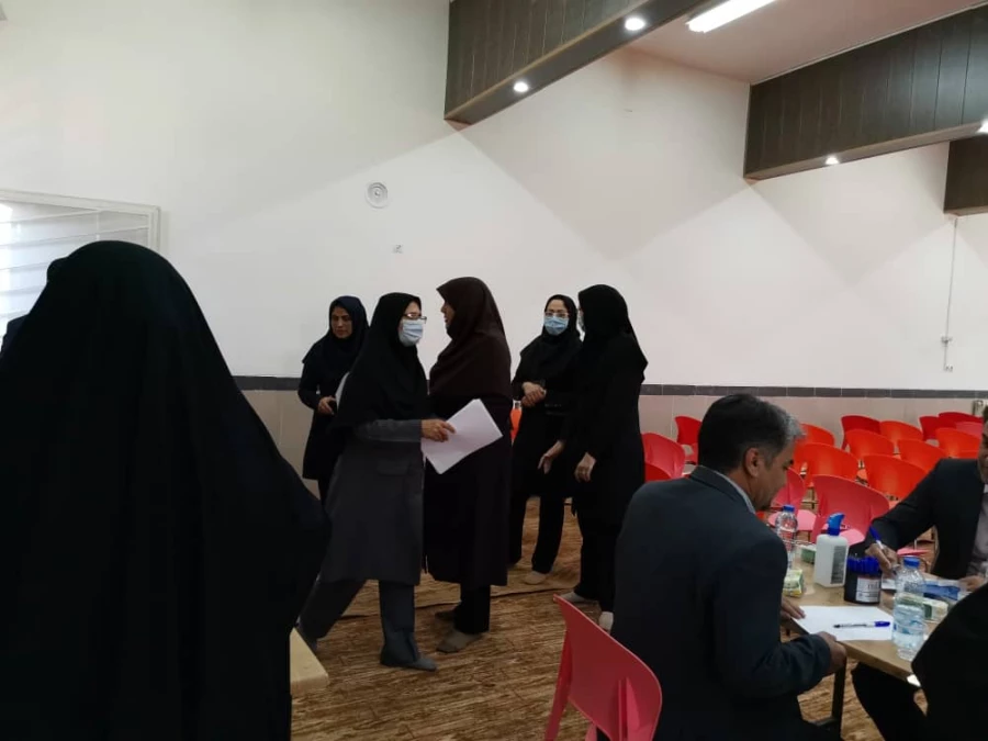 گردهمایی هسته های گروه های آموزشی دانشگاه فرهنگیان با رعایت پروتکل  های بهداشتی 6