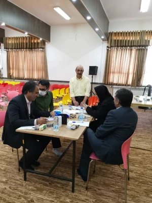 گردهمایی هسته های گروه های آموزشی دانشگاه فرهنگیان با رعایت پروتکل  های بهداشتی 7