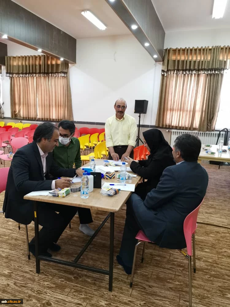 گردهمایی هسته های گروه های آموزشی دانشگاه فرهنگیان با رعایت پروتکل  های بهداشتی 6
