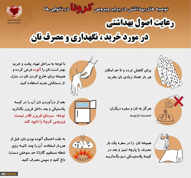 رعایت اصول بهداشتی در نانوایی ها 2