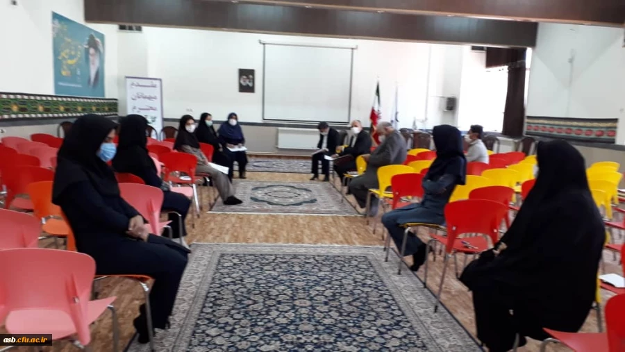 جلسه شورای اداری به تاریخ 99/8/10در پردیس امام سجاد (ع) 2