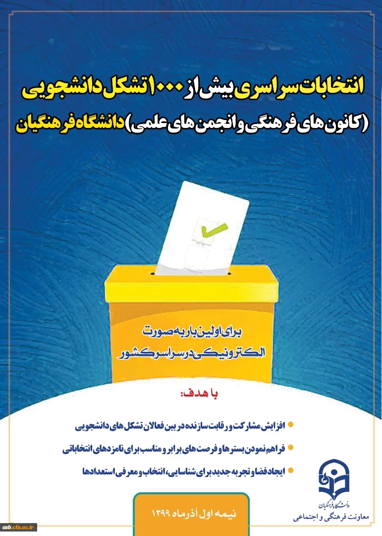 انتخابات الکترونیکی کانونها