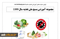 مجموعه آموزشی بسیج ملی تغذیه سال 1399 3