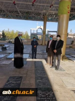 مراسم  عطرافشانی و غبارروبی گلزار شهدا 2