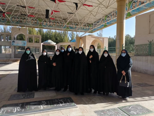 مراسم  عطرافشانی و غبارروبی گلزار شهدا 3