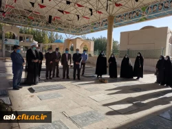 مراسم  عطرافشانی و غبارروبی گلزار شهدا 4