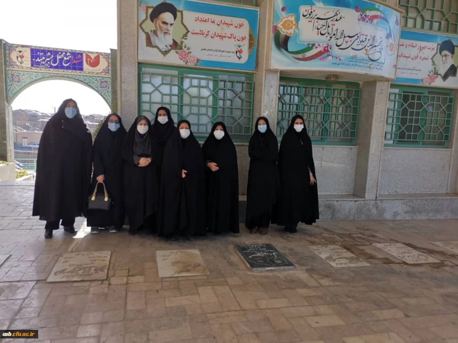 مراسم  عطرافشانی و غبارروبی گلزار شهدا 5