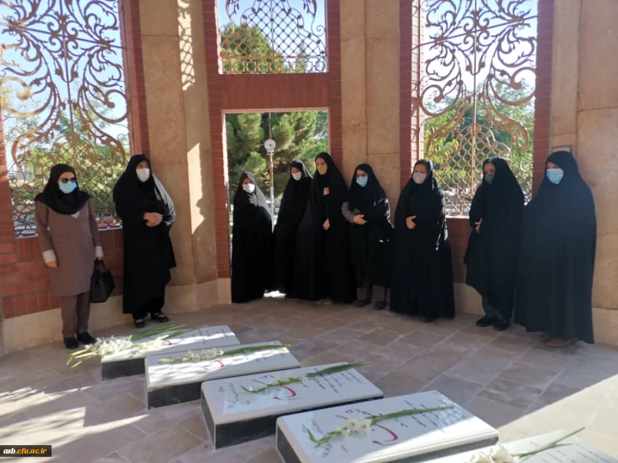 ویژه برنامه آیین غبارروبی مزار شهدا 2