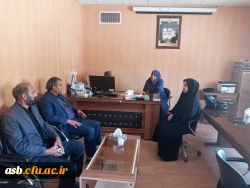 بازدید جناب آقای کیفی بازرس فرهنگی از واحد فرهنگی پردیس امام سجاد(ع) 2