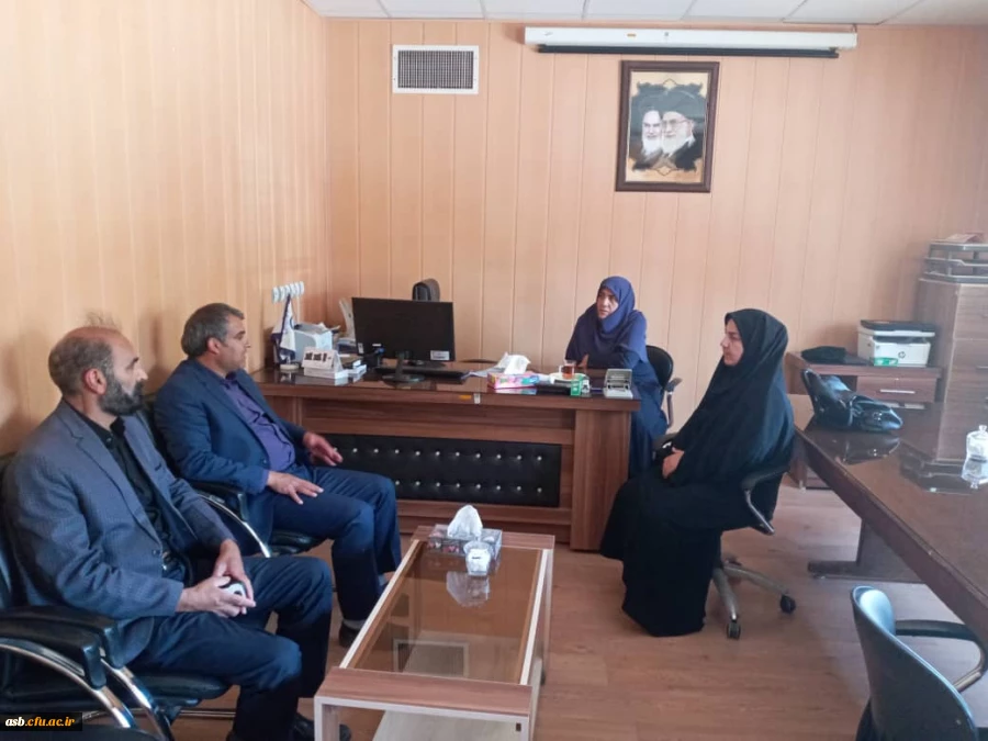 بازدید جناب آقای کیفی بازرس فرهنگی از واحد فرهنگی پردیس امام سجاد(ع) 2