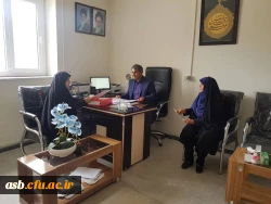 بازدید جناب آقای کیفی بازرس فرهنگی از واحد فرهنگی پردیس امام سجاد(ع) 3