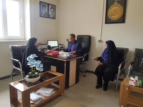 بازدید جناب آقای کیفی بازرس فرهنگی از واحد فرهنگی پردیس امام سجاد(ع) 3