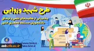 اطلاعیه بنیاد ملی نخبگان- تمدید شد

طرح توسعۀ فعالیت های علمی و فرهنگی دانشجویان مستعد تحصیلی کشور در سال تحصیلی 1402-1401
(طرح شهید وزوایی)