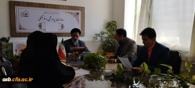 جلسه برنامه ریزی فعالیت های فرهنگی و عقیدتی قرارگاه تابستانی دانشجویان ورودی 98