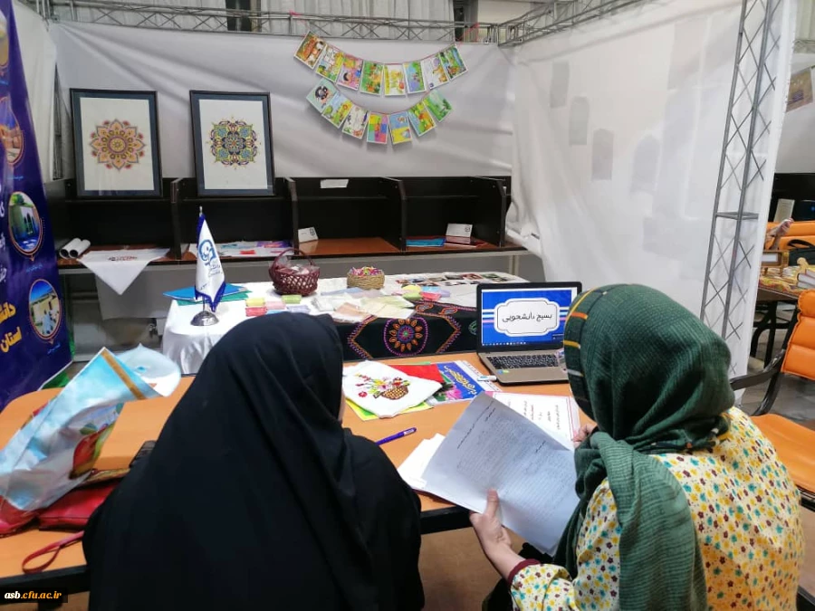 حضور پردیس امام سجاد(ع) در ششمین جشنواره رویش و برپایی نمایشگاه آثار و دستاوردهای کانون های فرهنگی و هنری و انجمن های علمی پردیس 4