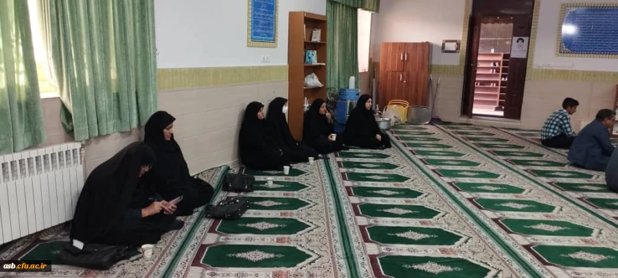 حضور همکاران در مراسم زیارت عاشورا به مناسبت اربعین حسینی 2