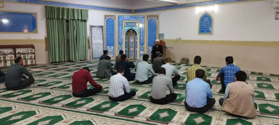 حضور همکاران در مراسم زیارت عاشورا به مناسبت اربعین حسینی 3