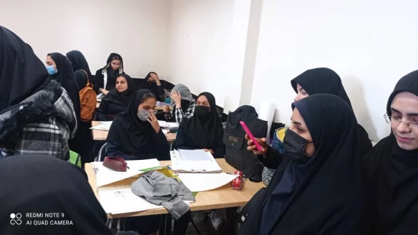 بازدید دانشجویان رشته راهنمایی و مشاوره از هنرستان شاهد سهام خیام جهت آشنایی بارشته های فنی و حرفه ای  2