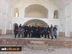 بازدید دانشجویان رشته تاریخ از اماکن تاریخی بیرجند 4