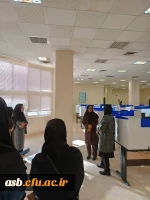 بازدید دانشجویان ادبیات از کتابخانه دانشگاه بیرجند 2