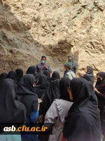 بازدید دانشجویان رشته جغرافیا از معدن قلعه زری 3