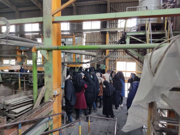 بازدید دانشجویان رشته جغرافیا از معدن قلعه زری 5