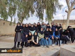 بازدید دانشجویان رشته جغرافیا از معدن قلعه زری 7