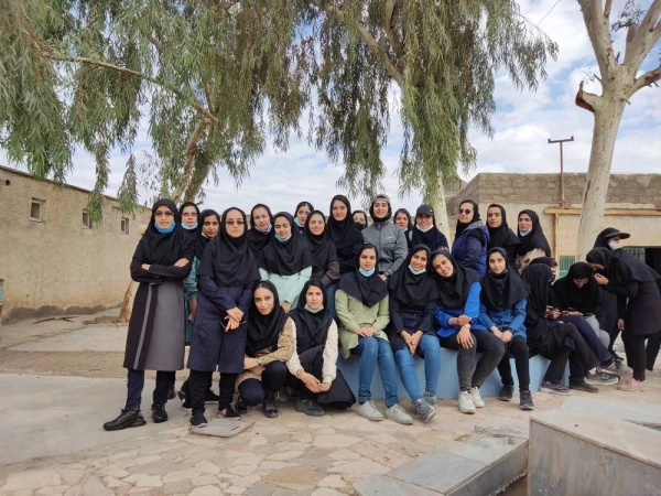 بازدید دانشجویان رشته جغرافیا از معدن قلعه زری 7
