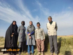 بازدید دانشجویان رشته جغرافیا از معدن قلعه زری 9