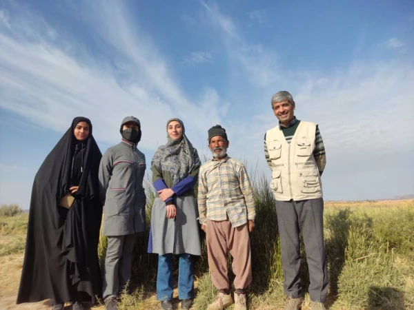 بازدید دانشجویان رشته جغرافیا از معدن قلعه زری 9