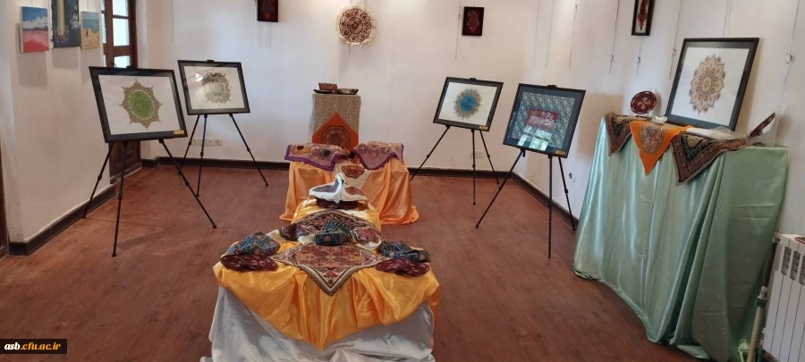 افتتاح نمایشگاه صنایع دستی از هنرهای دانشجومعلمان دانشگاه فرهنگیان استان خراسان جنوبی 4