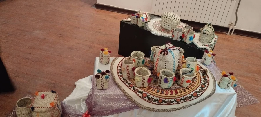 افتتاح نمایشگاه صنایع دستی از هنرهای دانشجومعلمان دانشگاه فرهنگیان استان خراسان جنوبی 10