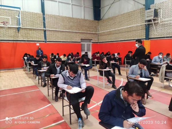 برگزاری آزمون فرهنگی مهارت آموزان- 13 بهمن ماه 1401 5